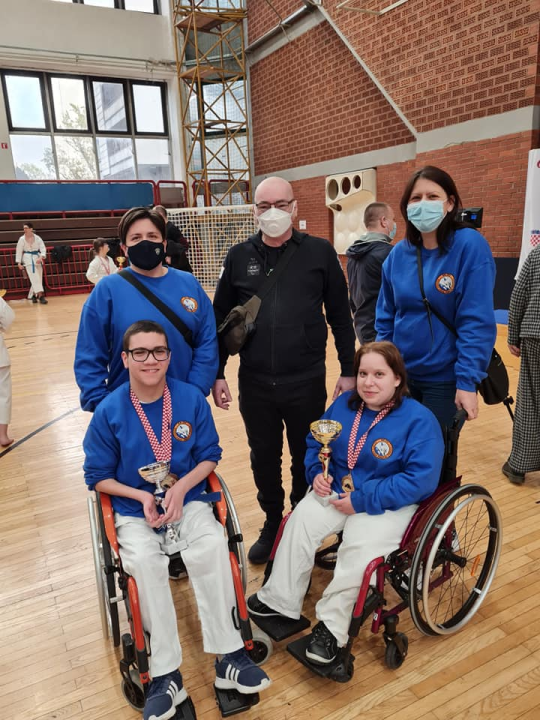 Na Prvenstvu Hrvatske u parakarateu šibenski sportaši ostvarili izniman uspjeh  