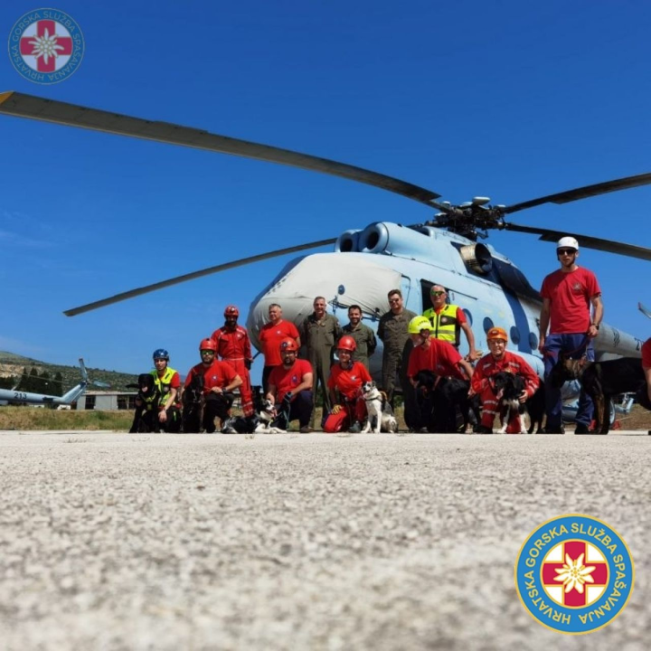 Od obuke do obuke: Pogledajte kako se šibenski GSS-ovci spremaju za akcije spašavanja u planinama