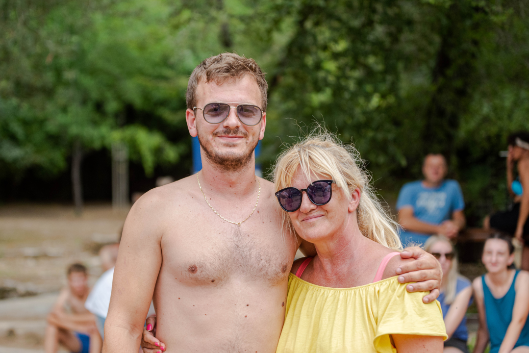 Prosvjedno kupanje na Skradinskom Buku