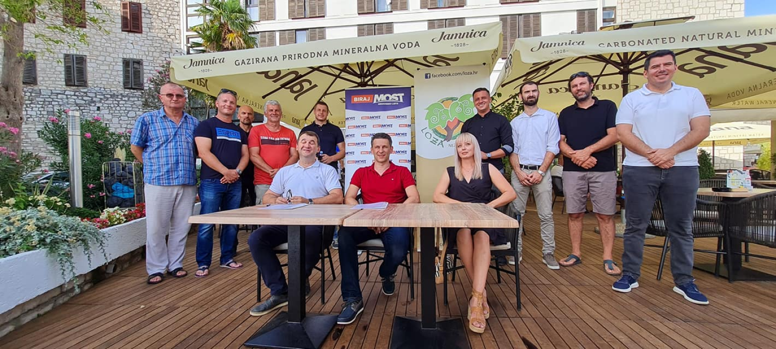 Vjenčanje Mosta i Loze u hotelu Jadran: 'Ovaj čin spajanja je produljenje svih naših odnosa'