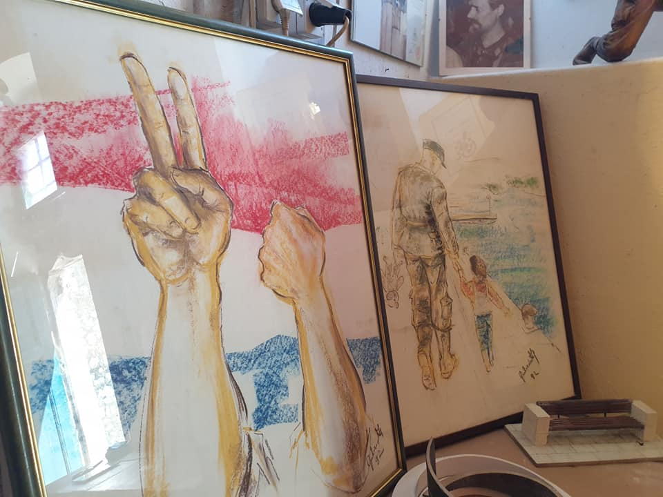 Makedonci, Hrvati i Ale Guberina: Uređen i prezentiran atelje čuvenog šibenskog kipara