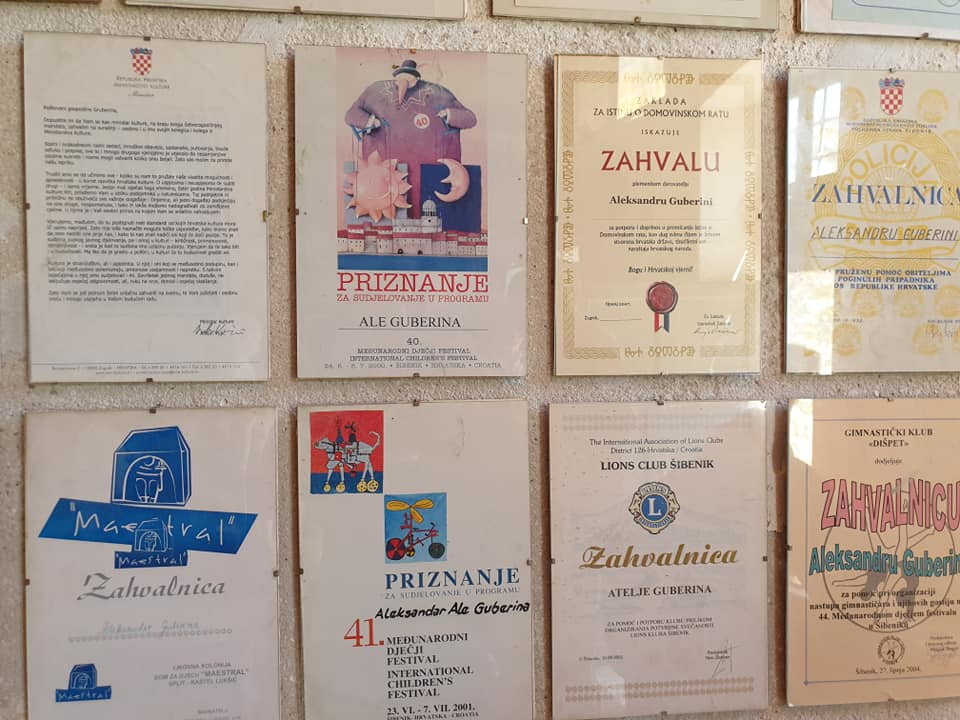 Makedonci, Hrvati i Ale Guberina: Uređen i prezentiran atelje čuvenog šibenskog kipara