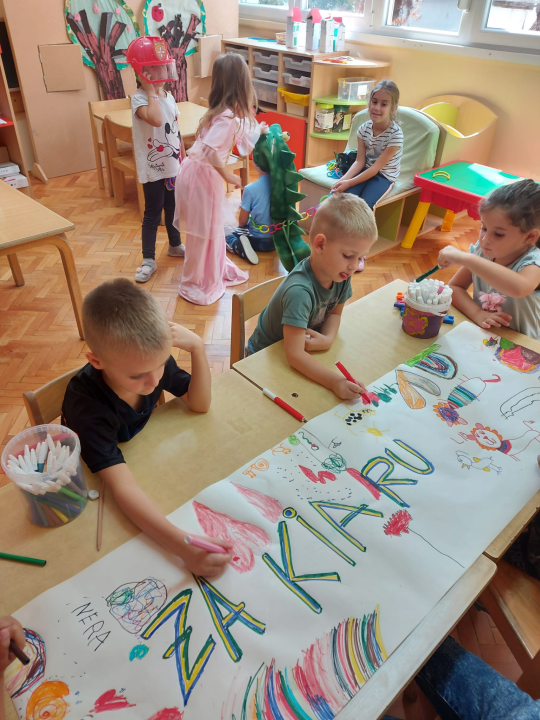 Poruke podrške za Kiaru Goršić od prijatelja iz vrtića 'Jutro':  'Nemoj se bojati, bit će sve dobro'