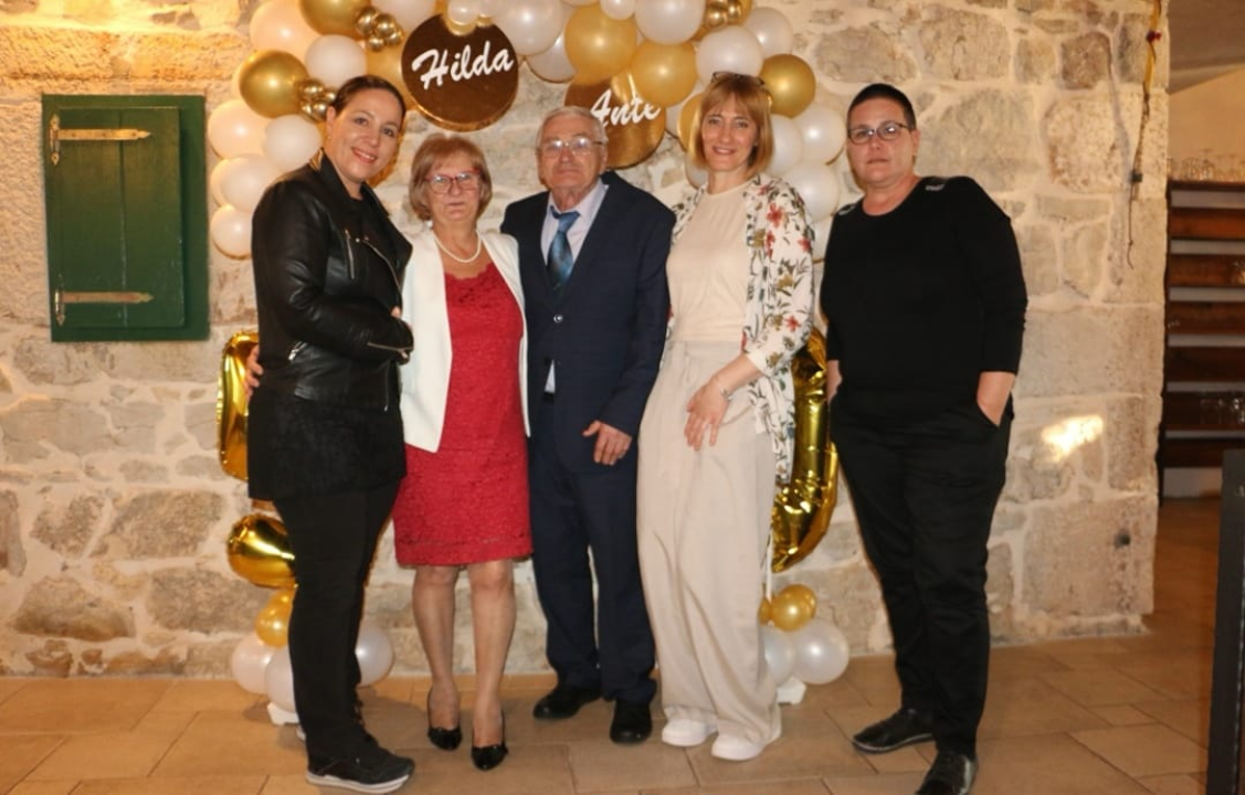 Pola stoljeća ljubavi: Vodičani Ante i Hilda Bilan proslavili 50 godina braka