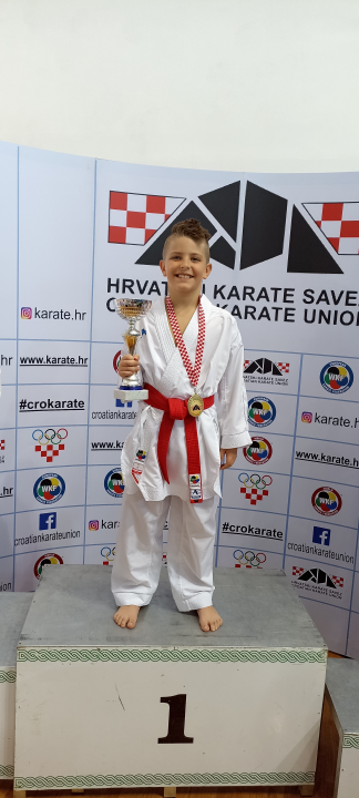 Šibenski karataši Marko i dva Roka prvaci Hrvatske do 14 godina!