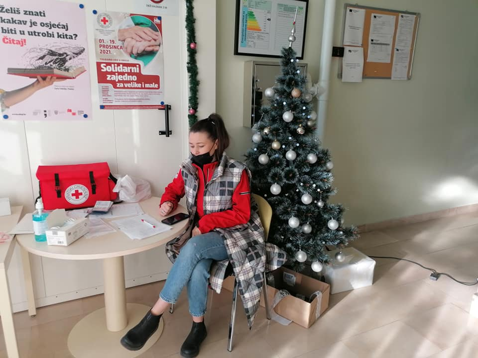 Posljednja akcija darivanja krvi za ovu godinu: 56 Vodičana odazvalo se pozivu Crvenog križa