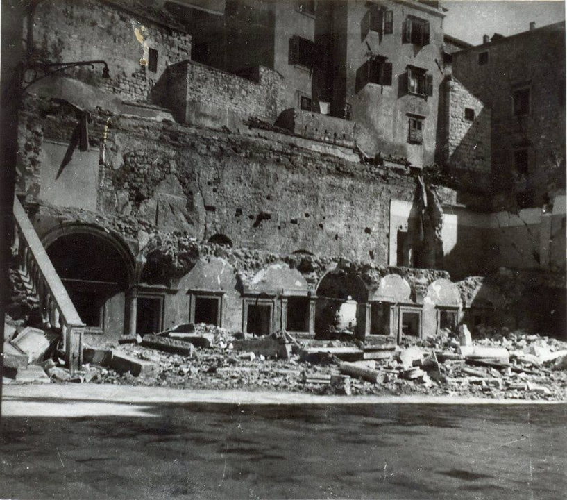 Na svetu Lucu šibenska Gradska vijećnica potpuno je srušena u Drugom svjetskom ratu 