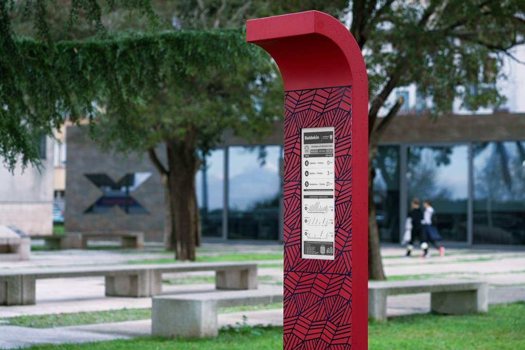  Na Baldekinu postavljen prototip novih autobusnih stajališta 