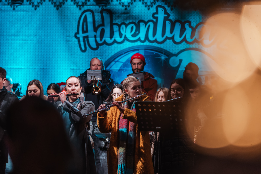 Šibenski glazbari ispratili pretposljednji dan ove godine na Adventuri u Parkiću 