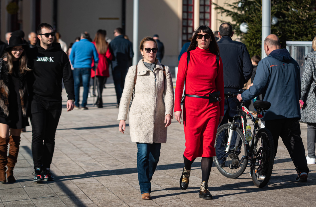 FOTO Đir po gradu, subota 1. siječnja