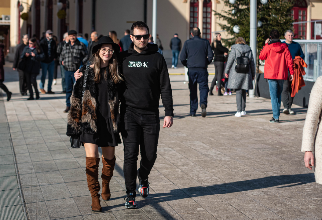 FOTO Đir po gradu, subota 1. siječnja