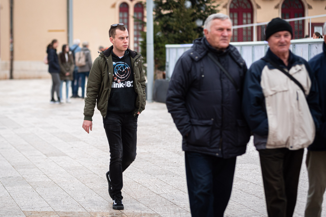 FOTO Đir po gradu, ponedjeljak 3. siječnja