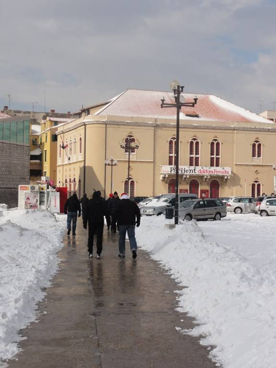 Deset godina od snježnih ciklona: Nakon Gabora snijeg je u Šibenik donio Ismet  