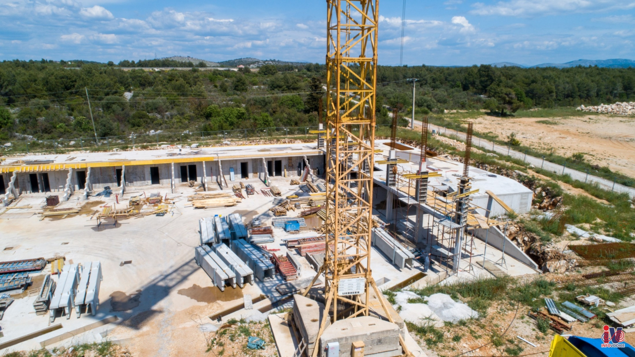 Pogledajte kako napreduje gradnja sportske dvorane u Vodicama