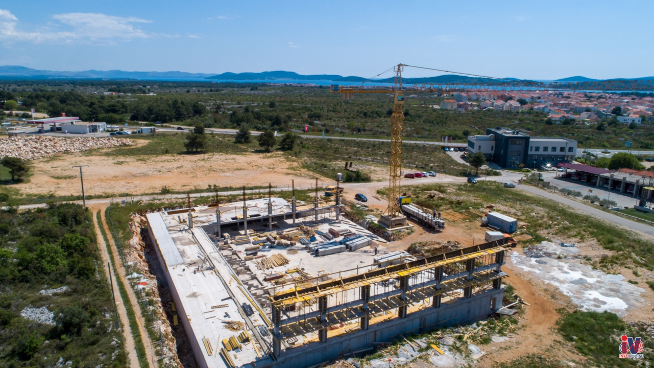 Pogledajte kako napreduje gradnja sportske dvorane u Vodicama