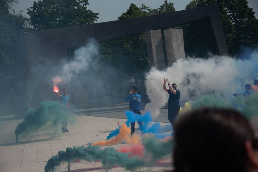 Osvajač europske bronce u taekwondou Josip Teskera svečano dočekan u Kninu