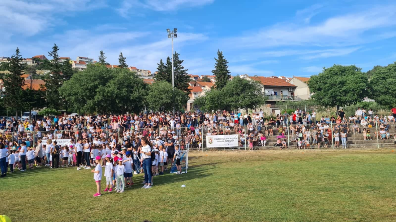 Preko 500 djece na 'Ljubici' u Crnici: Olimpijski festival šibenskih dječjih vrtića