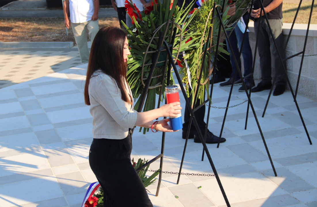 Kod Središnjeg križa na Kvanju te spomen obilježja na Baldekinu položeni vijenci