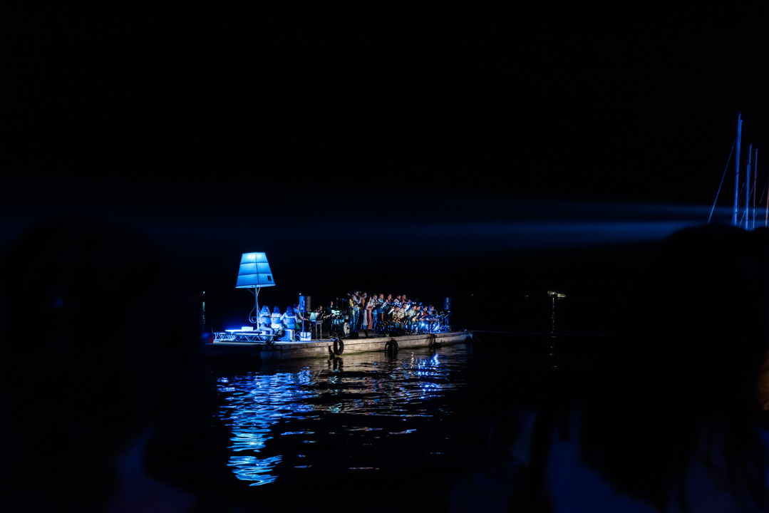 Šibenik 'obojan' u plavo: Vatromet i svjetlosni spektakl za veliku obljetnicu 