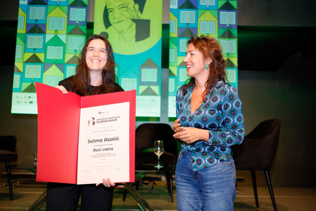 Nagrada 'Stjepan Gulin' otišla u ruke Selme Asotić