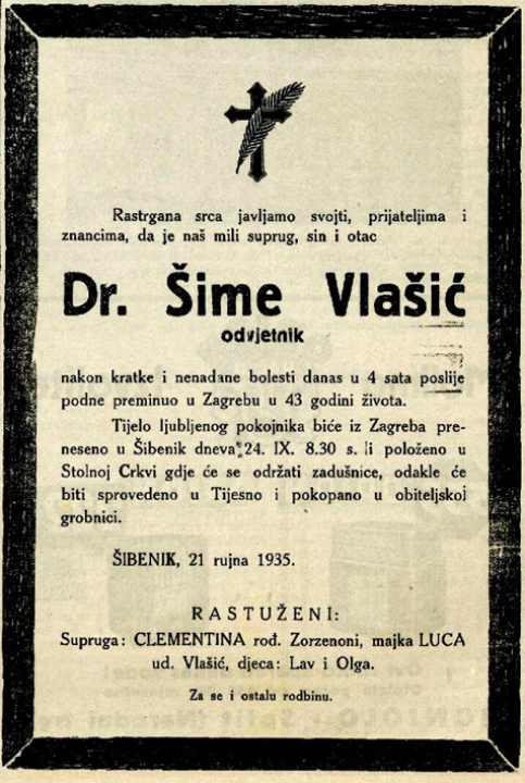 U Tisnom odana počast Šimi Vlašiću, šibenskom gradonačelniku između dva svjetska rata