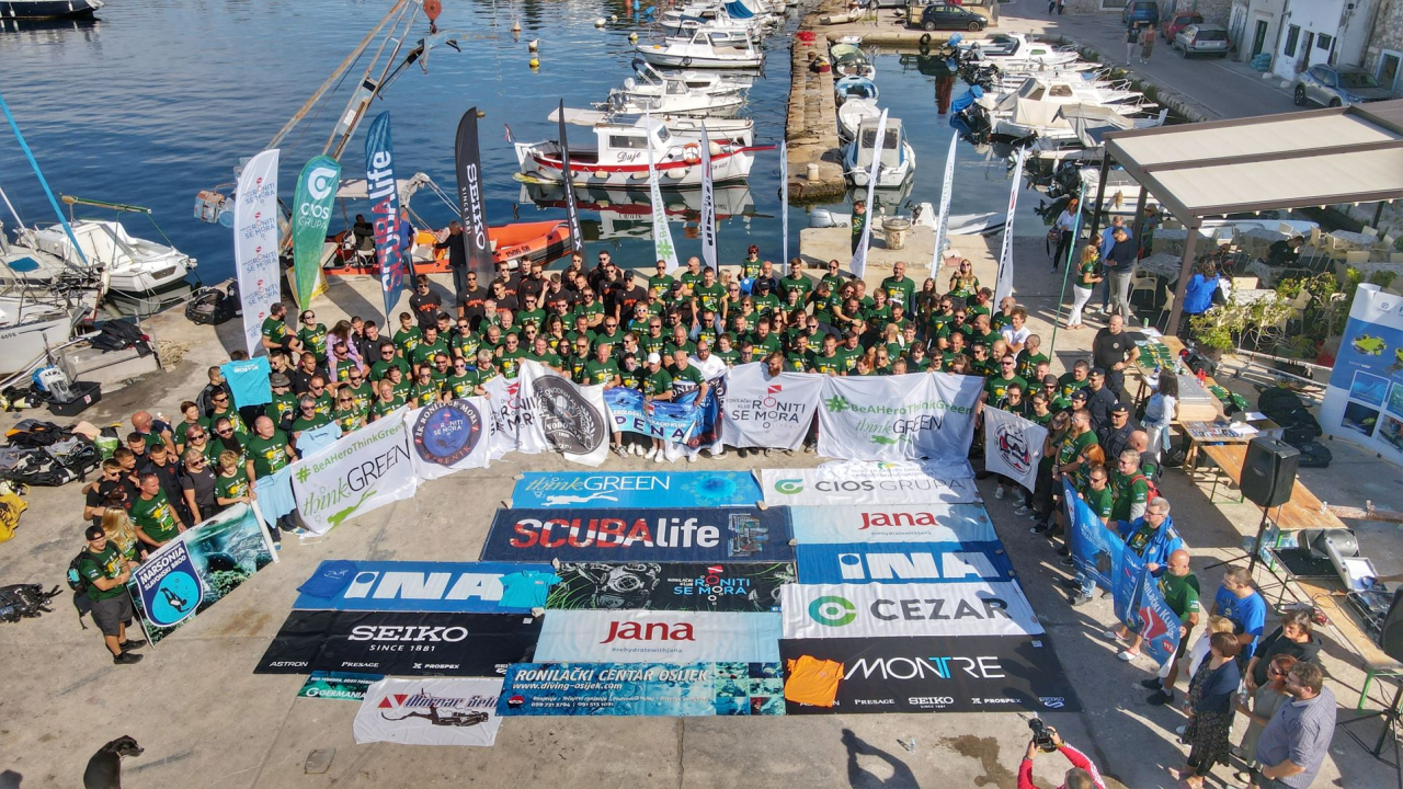 Proteklog vikenda na rivi održana akcija čišćenja: Iz podmorja izvađeno preko 11 tona otpada 