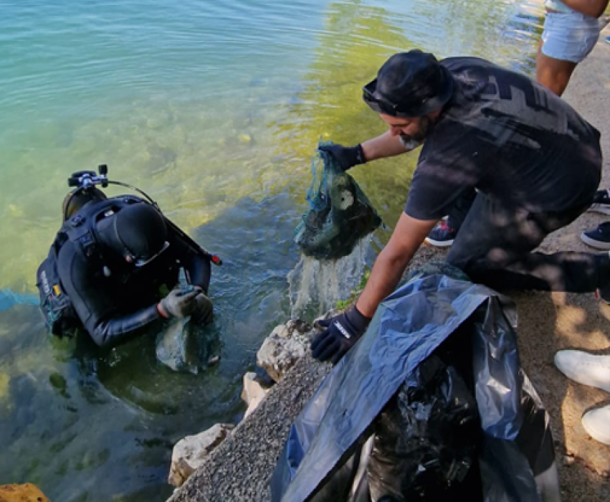 U Zatonu organizirana 2. akcija čišćenja podmorja u sklopu projekta Plavi Jadran 