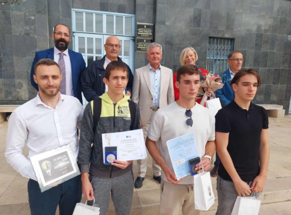 Gradonačelnik primio inovatore 'Fausta Vrančića': 'Veseli činjenica što ste u svoj rad uključili mlade'