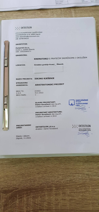 Gotovo idejno rješenje za krematorij na Kvanju: ‘To nije samo peć, želimo veliku salu za dostojanstvene ispraćaje’