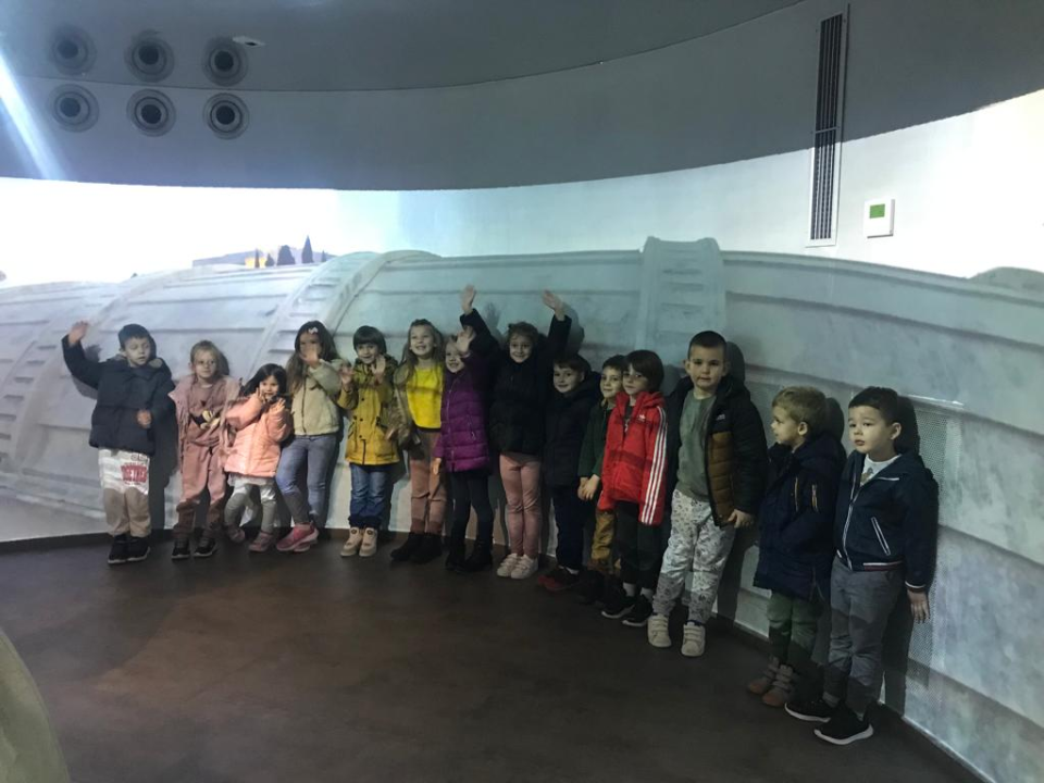 Mališani iz DV-a Maslina posjetili Glazbenu školu, samostan sv. Frane i Civitas Sacru