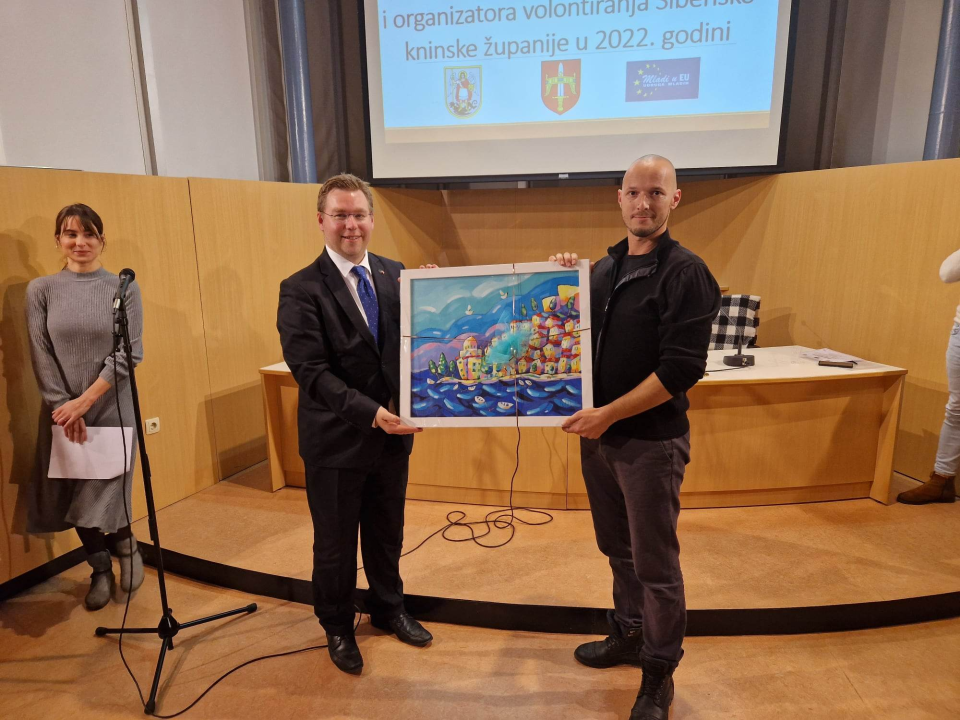 Šime Martinović je volonter godine u Šibensko-kninskoj županiji: Najbolji organizator volontera je NP Krka 