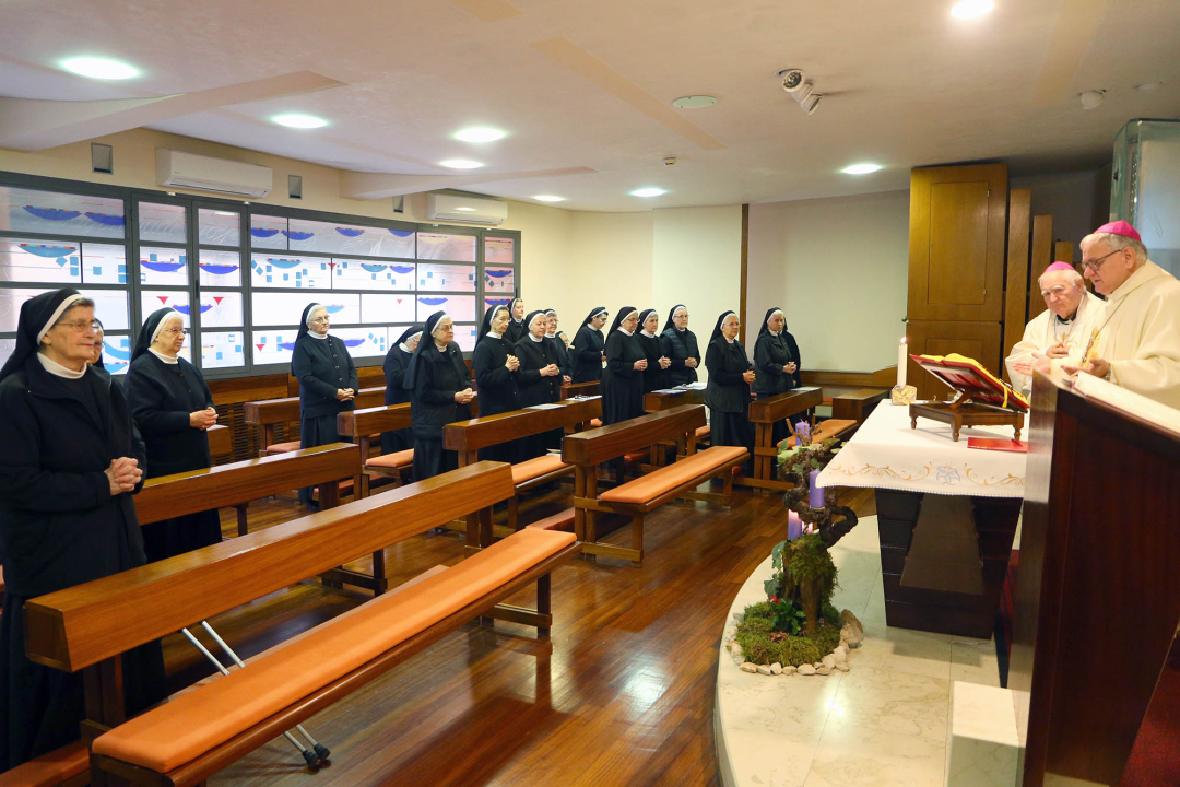 Bezgrešno začeće Djevice Marije proslavljeno kod sestara franjevki od Bezgrješne