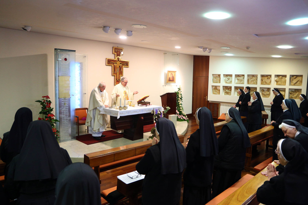 Bezgrešno začeće Djevice Marije proslavljeno kod sestara franjevki od Bezgrješne