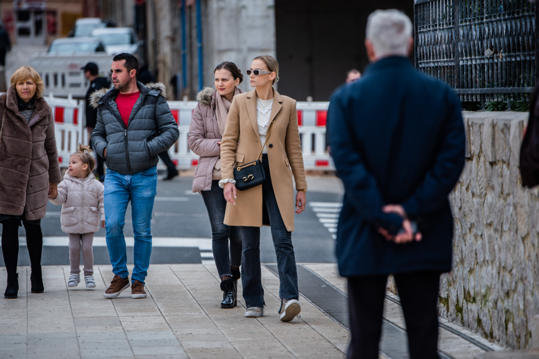 FOTO Đir po gradu, nedjelja 25. prosinca