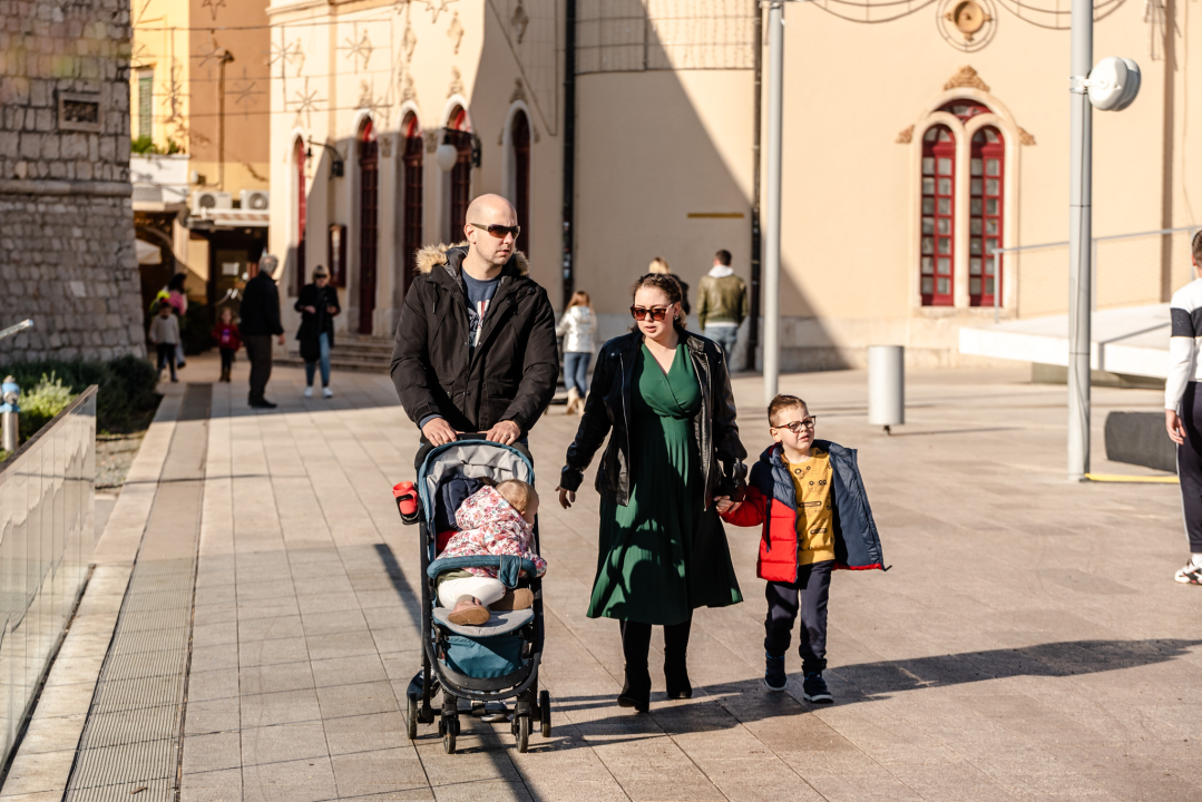 FOTO Đir po gradu, nedjelja 1. siječnja