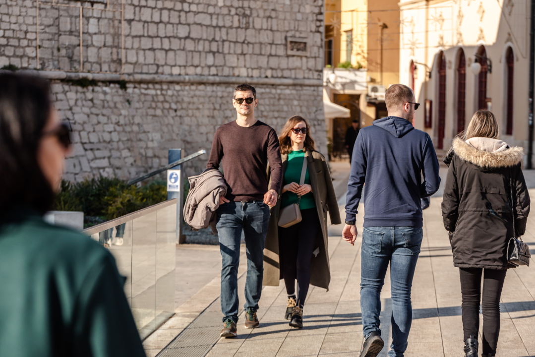 FOTO Đir po gradu, nedjelja 1. siječnja