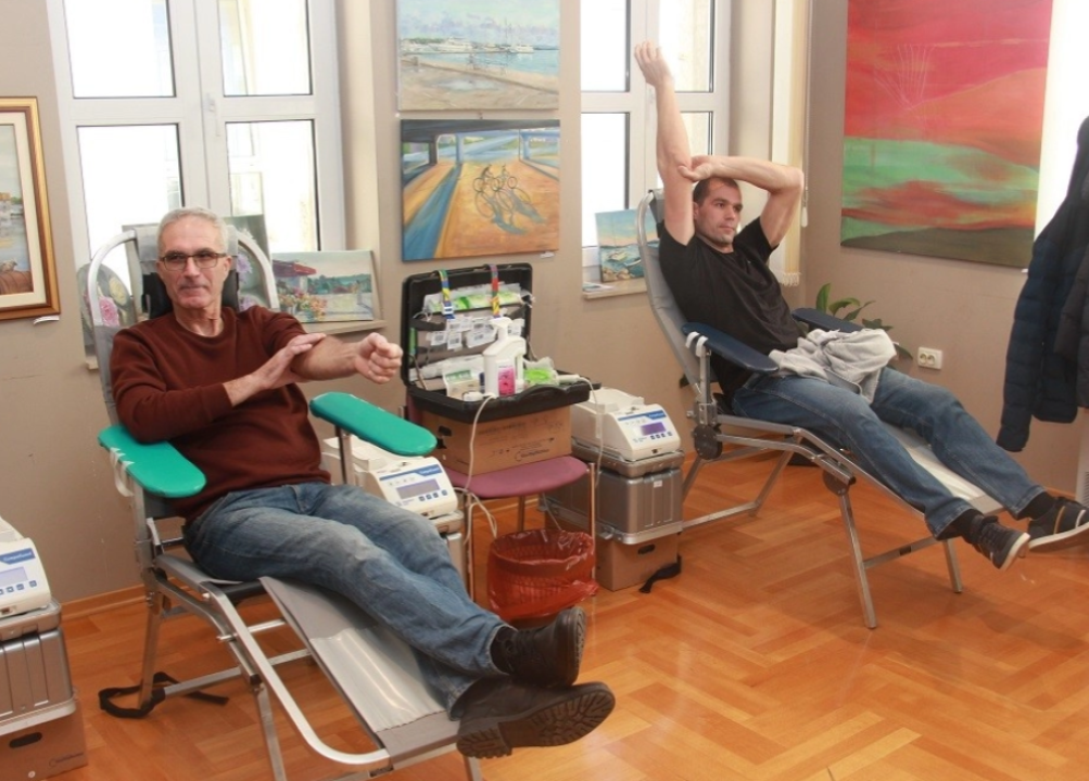 U Vodicama 46 osoba darovalo krv