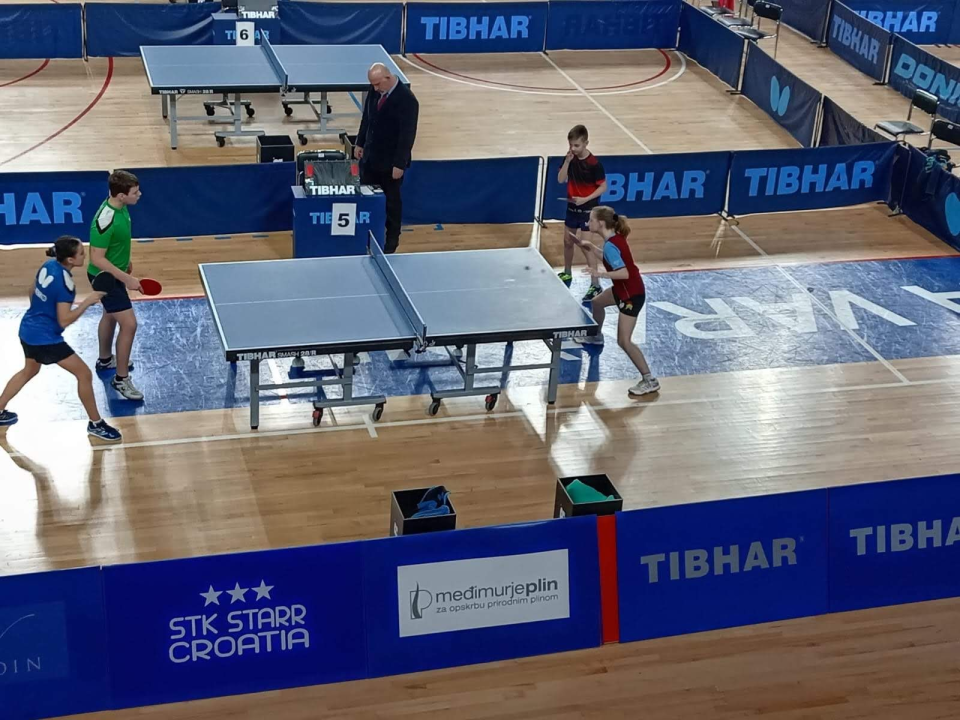 Uspjeh mlade šibenske stolnotenisačice Anđele Živković na Prvenstvu Hrvatske