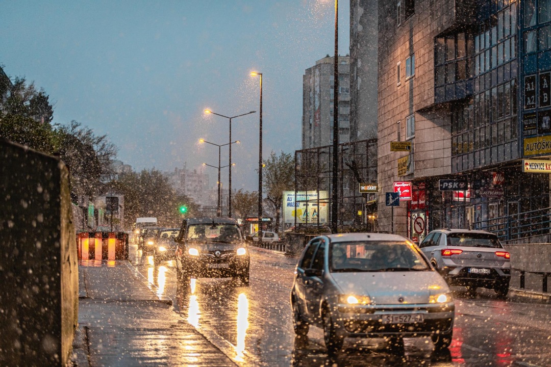 Na današnji dan prije dvije godine snijeg iznenadio Šibenčane, barem na kratko