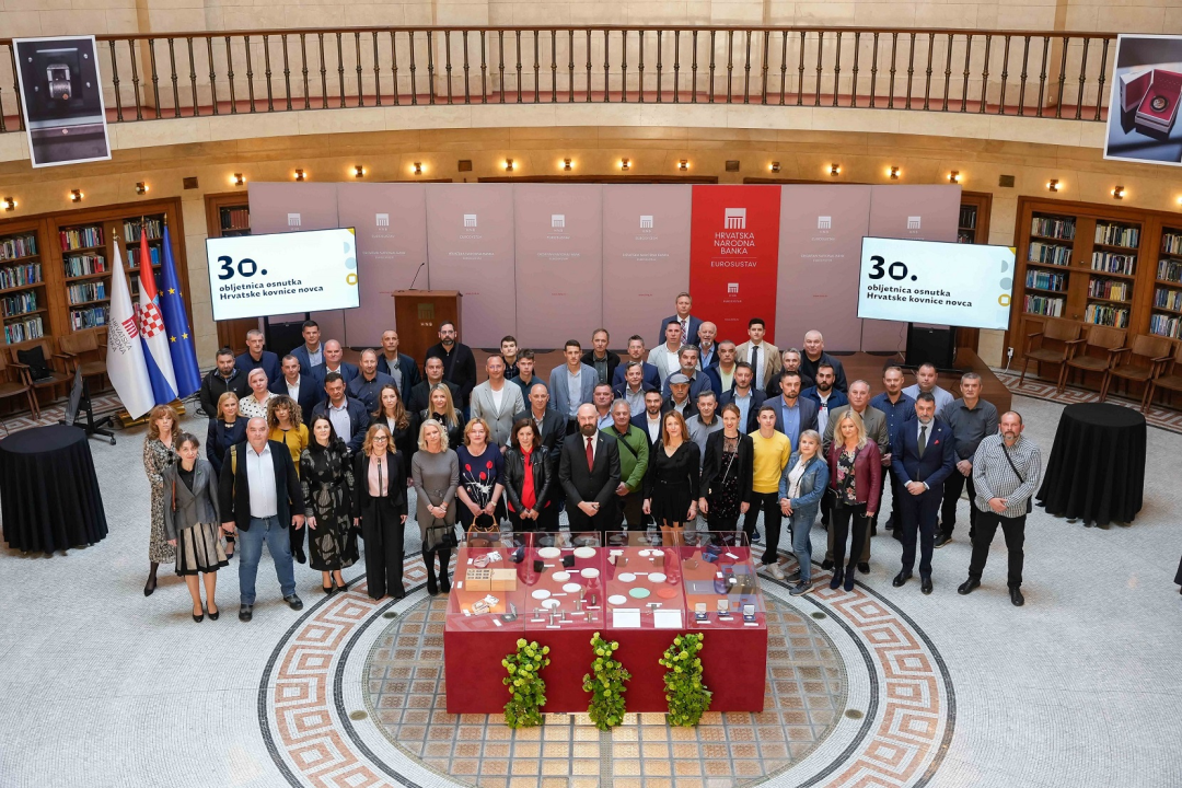 Hrvatska kovnica novca slavi 30 godina osnutka!
