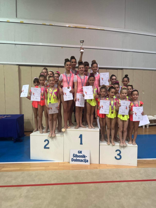 Još jedan medaljama bogat vikend za Gimnastički klub Šibenik-Dalmacija