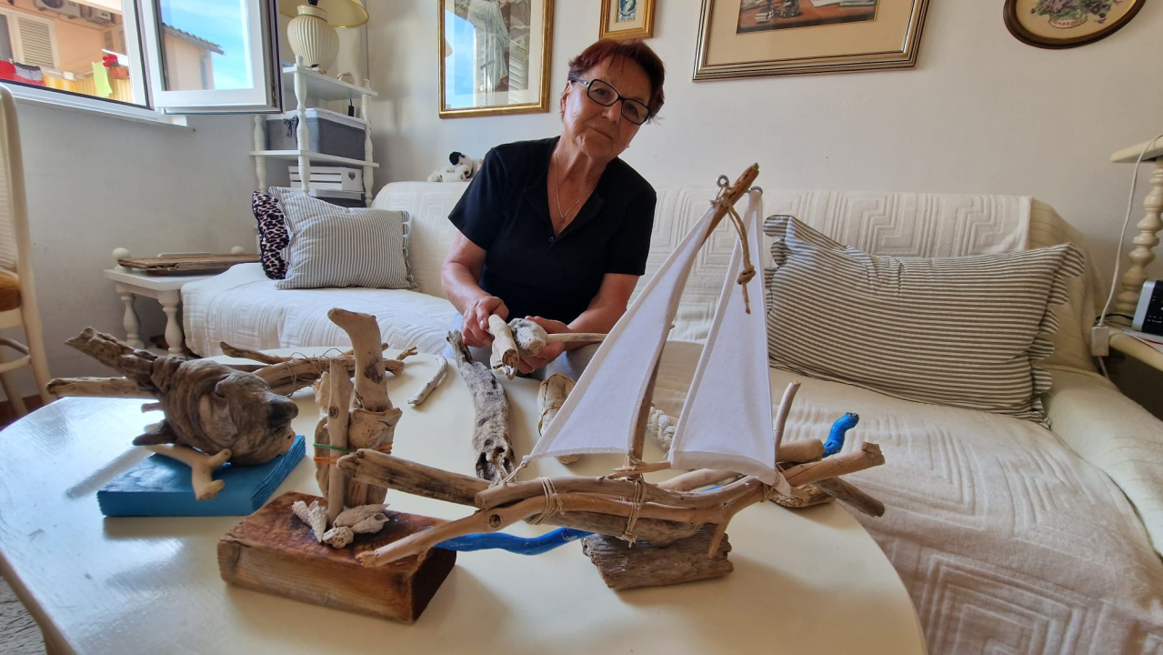 Što more na obalu izbaci, Matija Matilda Seper pretvori u umjetnost