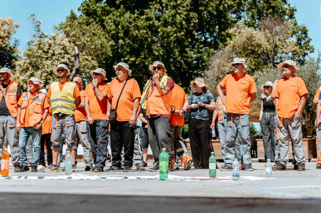 Radnici Cesta Šibenik i danas pred zgradom Županije: 'Neka župan dokaže da smo neučinkoviti!'
