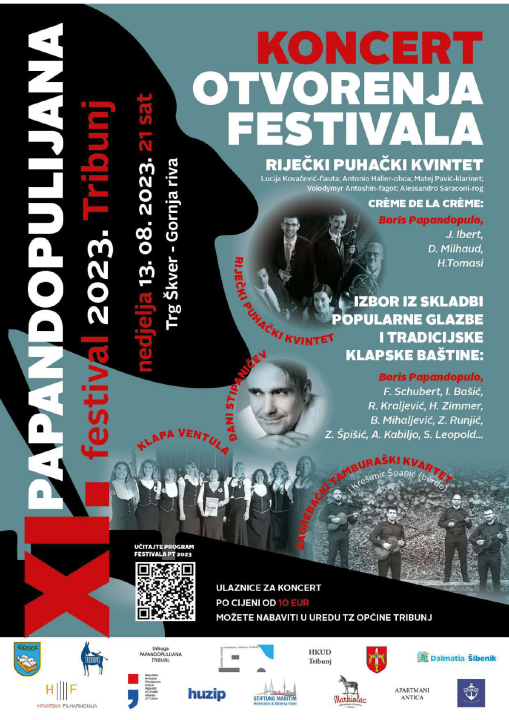 Papandopulijana: Tribunj postaje epicentar hrvatske glazbene baštine 