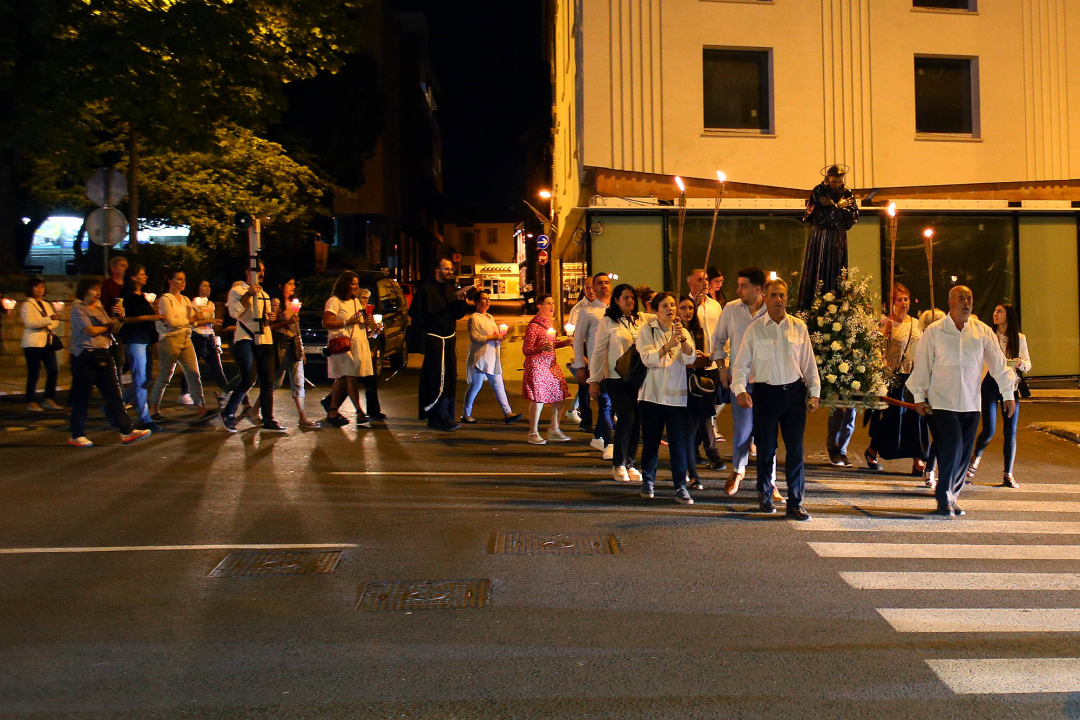  Obred preminuća svetog Frane u Šibeniku