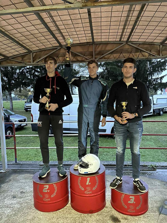 Šibenski kartingaš Franko Škugor odustao od utrke u kišnim uvjetima zbog vlastite sigurnosti 