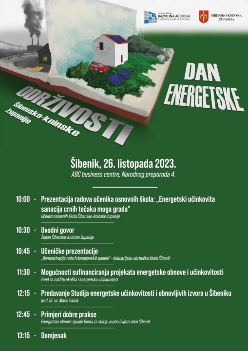 Sljedeći četvrtak obilježava se Dan energetske održivosti Šibensko-kninske županije