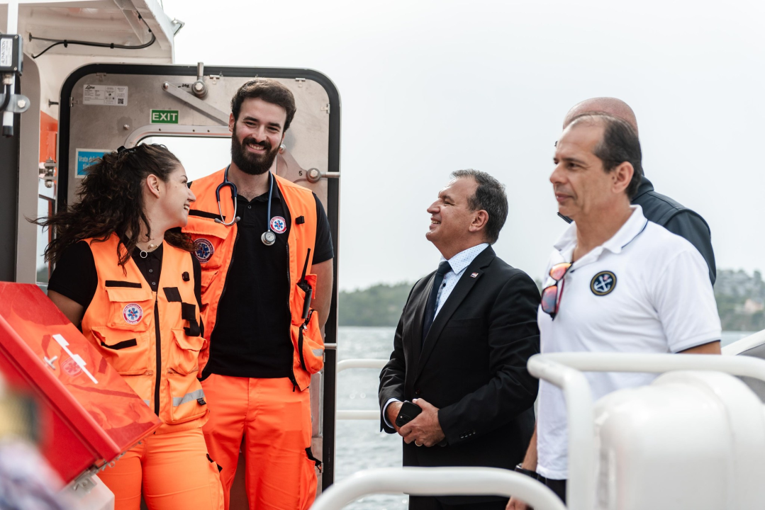 Šibenik dobio brodicu za hitnu pomoć koja plovi i u najekstremnijim vremenskim uvjetima