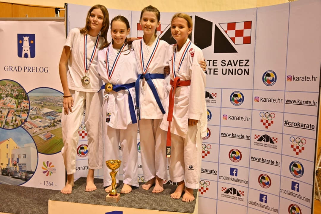 Karate klub Okit-Vodice osvojio 15 medalja na Prvenstvu Hrvatske za mlađe uzraste