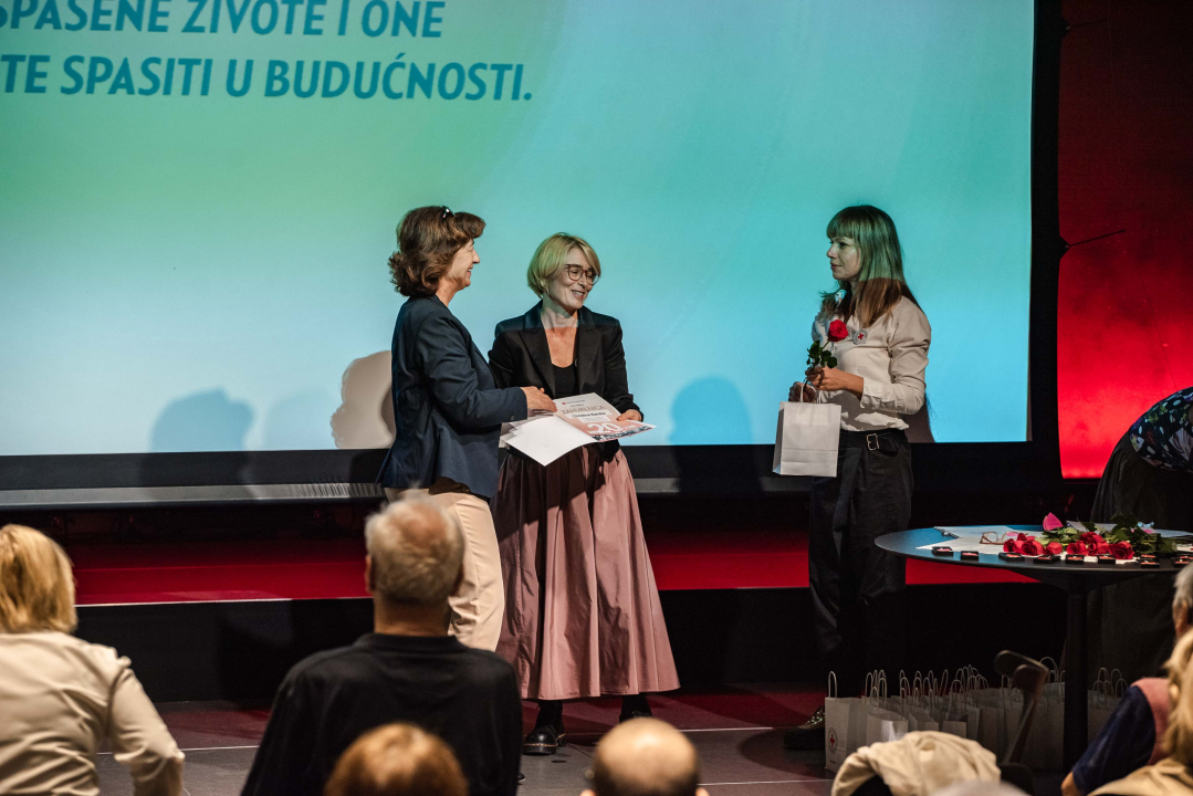 Svečanost Crvenog križa u Arsenu: 'Za krv se nikad neće naći adekvatna zamjena'